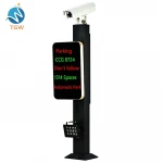 ANPR/ALPR camera car number recognition with traffic barrier for road block automatic camera plate recognition