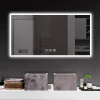 Anti-fog vanity touch screen bathroom body mirrors with led