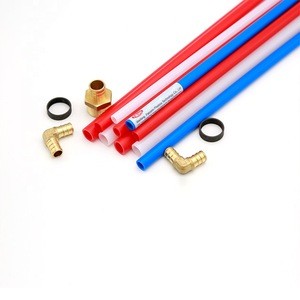 ASTM standard F1807 standard  pex Crimp Fittings with DR brass for north america | Coulpling and Elbow and Tee brass fittings
