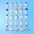 Import Astronaut Plane Flying Saucer Resin Slime Charms Accessories DIY Refrigerator Paste Mobile Phone Shell Decoration Patch from China