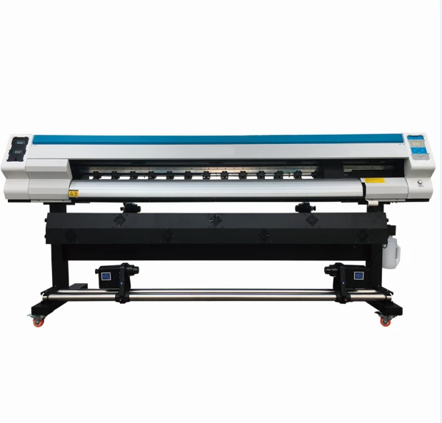 Audley eco-solvent sticker vinyl printer s2000 with one xp600 plotter