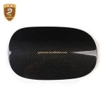 Auto Parts Dry Carbon Fiber Car Gas Fuel Tank Cover For Porsche Panamera 971
