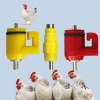 Automatic chicken waterer in animal drinkers quail nipple drinker for birds poultry farm equipment