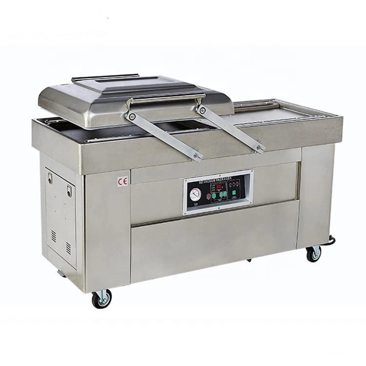Automatic external forming vacuum sealing machine for spare parts packing
