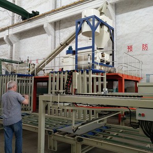 Automatic fireproof magnesium oxide board making machine line