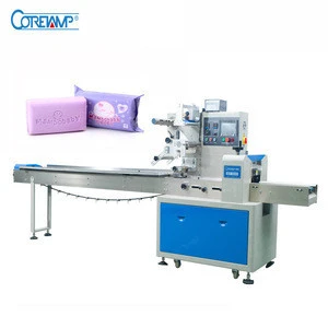 Automatic Flow Toilet & Hotel Soap Bar Wrapping Machine