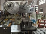 Automatic plastic thermoforming machine small for lid/tray