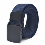 Automatic Strap Buckle Nylon Belt Male Army Tactical Waist Belt Men Military Canvas Fabric Belts wholesale