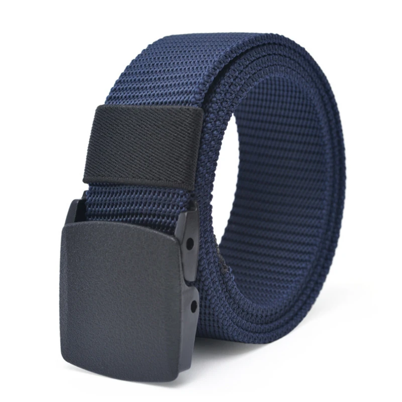 Automatic Strap Buckle Nylon Belt Male Army Tactical Waist Belt Men Military Canvas Fabric Belts wholesale