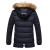 Import Autumn and winter new coat Korean thick hooded down jacket from China