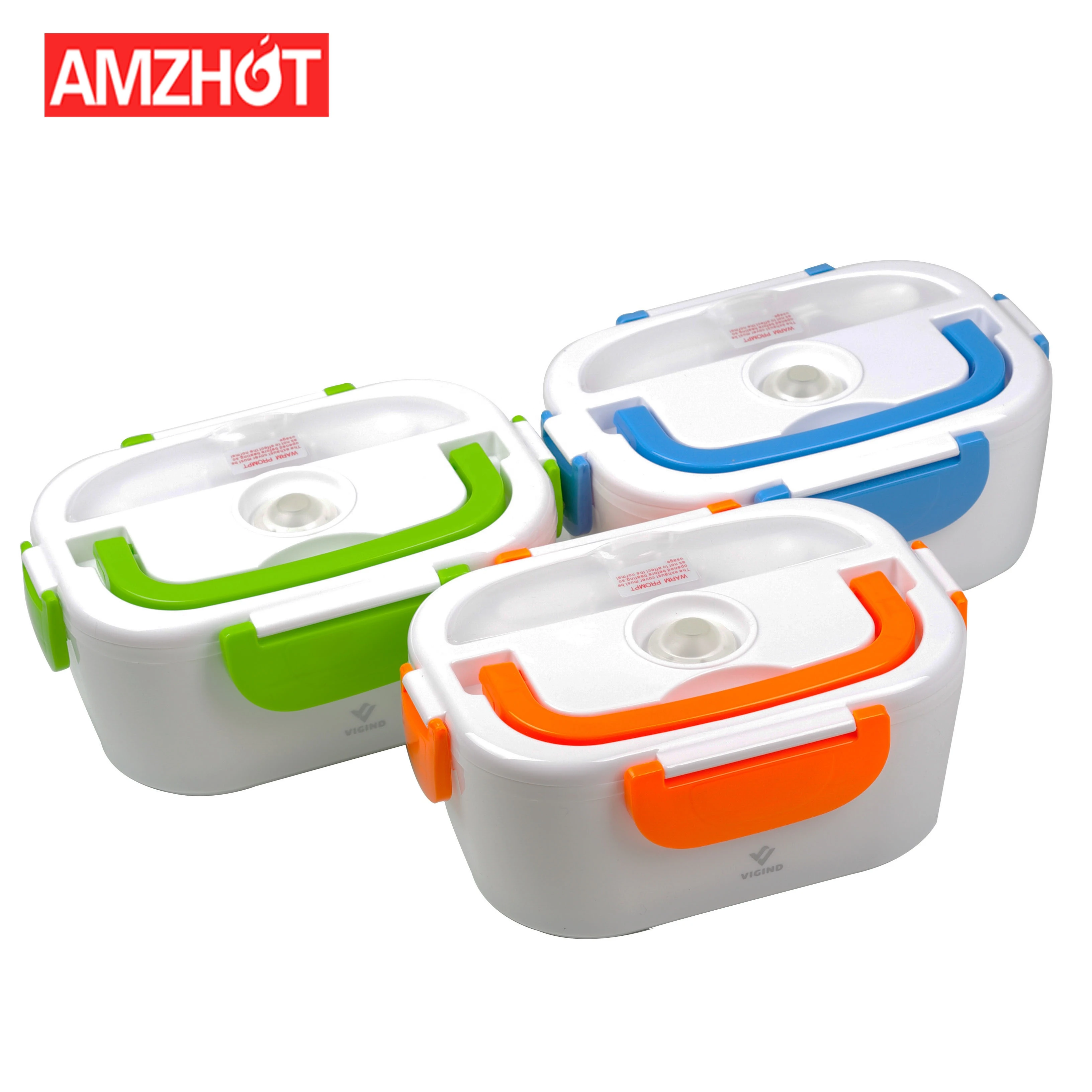 B10-0850 BPA Free 110V/220V 1.05L Heated Lunch box Plastic Portable Food Container