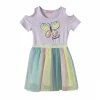 Baby girls dress designs summer girls custom skirt cotton lovely fashion Kids dress