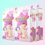 Baby Item Soft Absorbent and Breathable Nappies for Daily Use Non-Woven Diapers