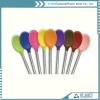 Baby Supplies & Products Silicone Rubber Feeding Spoons with stainless steel handle