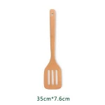 Bamboo Spatula Wooden Utensil Turners Kitchen Cooking Tools Set Accessories Cooking Mixing Bamboo Cookware