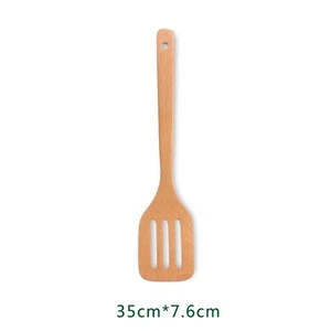Bamboo Spatula Wooden Utensil Turners Kitchen Cooking Tools Set Accessories Cooking Mixing Bamboo Cookware