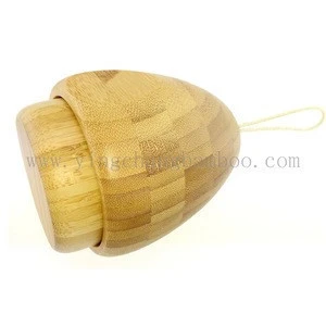 Bamboo wooden cute funny toothpick box holder