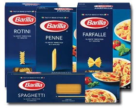 Barilla Pasta in all formats