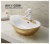 Import Bathroom Counter Top Basin Ceramic Price Vessel Sinks Restaurant Washing Basin from China
