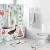 Import Bathroom Sets with Shower Curtain and Rugs and Acc and Bathroom Accessories Shower Curtains Design from China