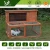 Import Beautiful high quality wooden rabbit animal cage for sale from China