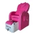 Import Beauty salon luxury nail table chaise manicure Wholesale Modern Beauty Nail Salon Pink Massage Pedicure Chair from China