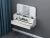 Import Bedroom space saving wall Makeup table  dressing storage room simple dressing table with mirror from China