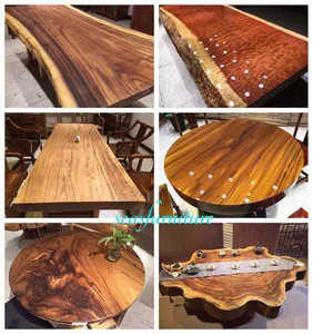 Best price of teak wood table top With Promotional Price