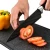 Import Best Seller damascus new carbon fiber plastic handle ceramic chef kitchen knives from China