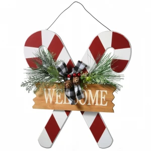 Best selling promotional price christmas home decoration wooden plaque