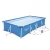 Import Bestway piscina rectangular inflatable swimming pool with steel frame from China