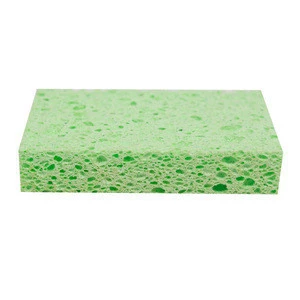 Biodegradable cleaning items magic kitchen product cellulose sponge wooden pulp eraser