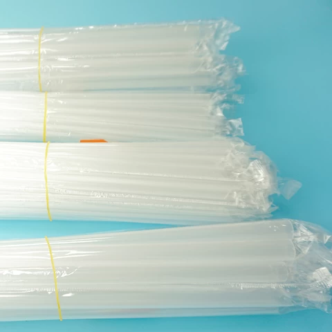 100% biodegradable PLA straw disposable PLA straws eco friendly straws for drinking with customized logo