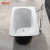 Black Acrylic Bathtub Solid Surface Free Standing Two Person Bath Tub