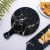 Black And White Marble design cheese cutting  board ceramic for home decoration