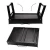 Import Black Metal BBQ Fire Pit Grill For Camping from China