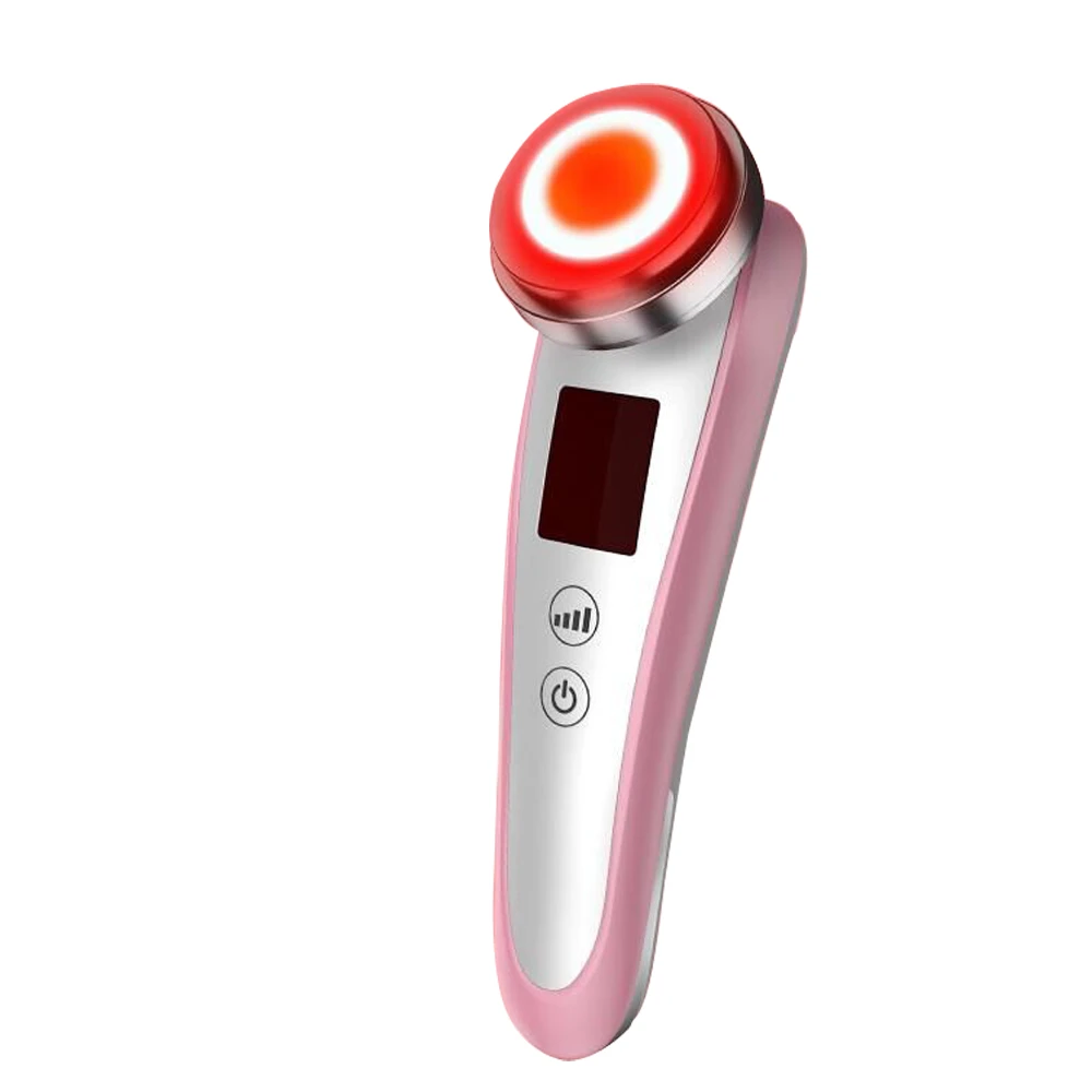 blue and red light therapy beauty device, home use anti aging instrument, warm infrared beauty machine