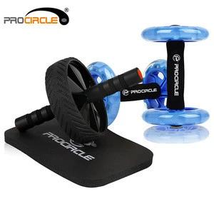 Bodybuilding Muscle Exercise Gym Equipment AB Wheel Roller