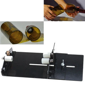 Bottle Cutter &amp; Glass Cutter Bundle - DIY Machine for Cutting Wine, Beer, Liquor, Whiskey, Alcohol, Champagne, Water