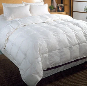 Box Stitched White Color Queen Comforter Duvet Insert