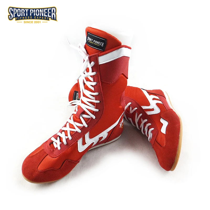 Brand Sport Pioneer Professional antiskid Boxing Shoes for man
