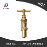 Brass Bibcock With T-Handle Water Tap