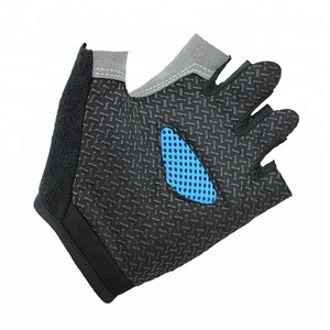 Breathable Half Finger Out Orange Cycling Riding Racing Bike Bicycle Gloves
