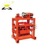 Brick Production Line QTJ4-40 concrete block making machine green building material Insulated concrete hollow block machine