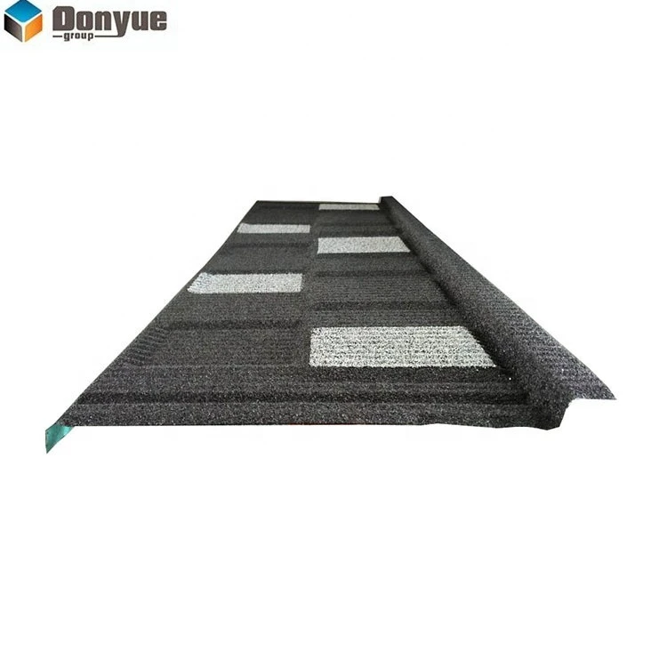 Building Material Stone Coated Metal Roof Tile