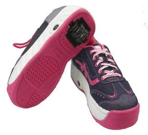 Built-In Roller Shoes pink KidsSneaker RoolerShoes SingleRollerSneaker