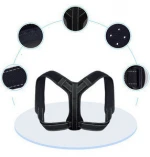 Bunnyhi BBJ003 Hot Sale Back Support  Posture Corrector Shoulder Brace  Adjustable Back Posture Corrector