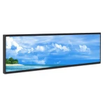 Bus Electric Sign Led Light Display Advertising Board Ultra-wide Tft Commercial Stretch Screen Stretched Bar Lcd Android