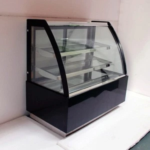 cake counter portable small pastry display cooler stand for supermarket and convenient store