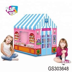 Candy house funny baby tent for pretend play